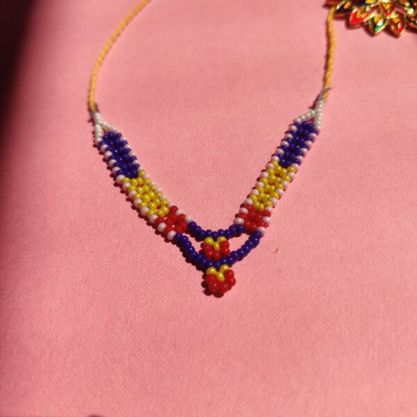 Handmade Colorful Kanth Mala for Laddu Gopal - Choose Your Colors! - Image 2