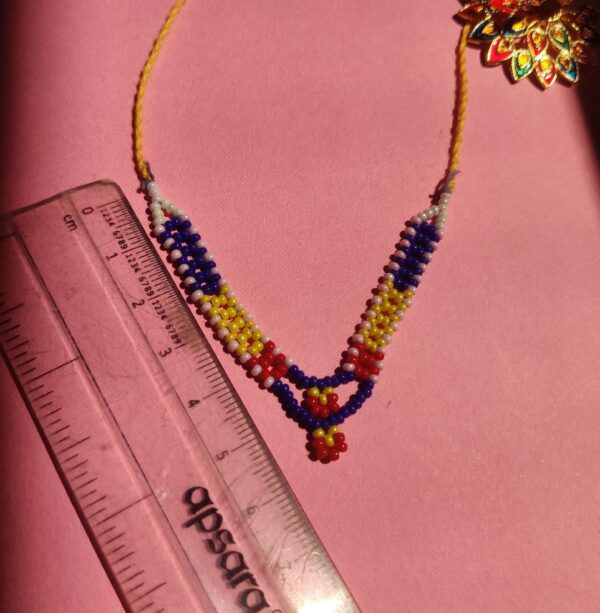 Handmade Colorful Kanth Mala for Laddu Gopal - Choose Your Colors! - Image 4
